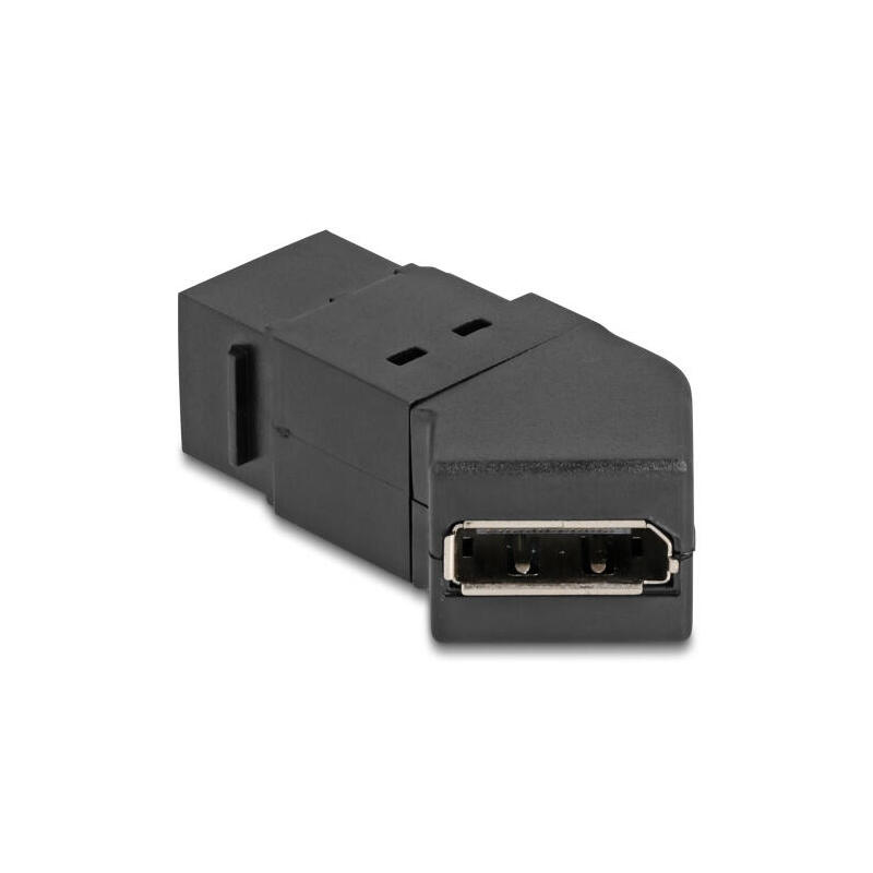 keystone-modul-mini-displayport-einbaubuchse-zu-displayport-buchse-45-gewinkelt-8k-30-hz-schwarz