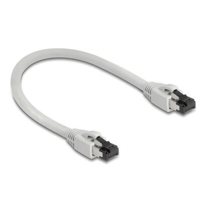 cable-de-red-delock-rj45-cat81-sftp-025-m-bis-40-gbps-gris