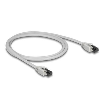 cable-de-red-delock-rj45-cat81-sftp-1-m-bis-40-gbps-gris