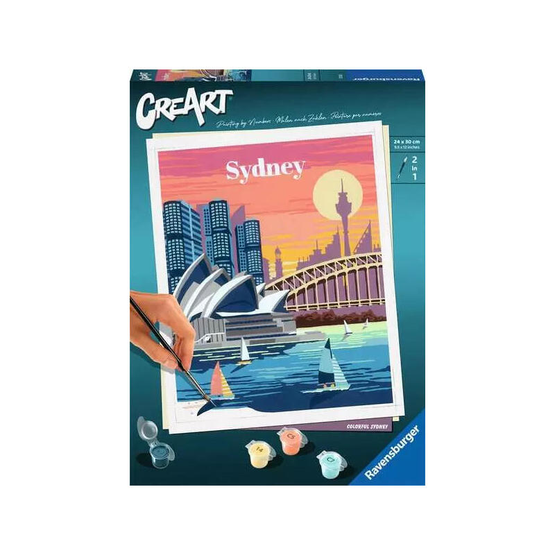ravensburger-creart-sidney-colorido-cuadro-23526