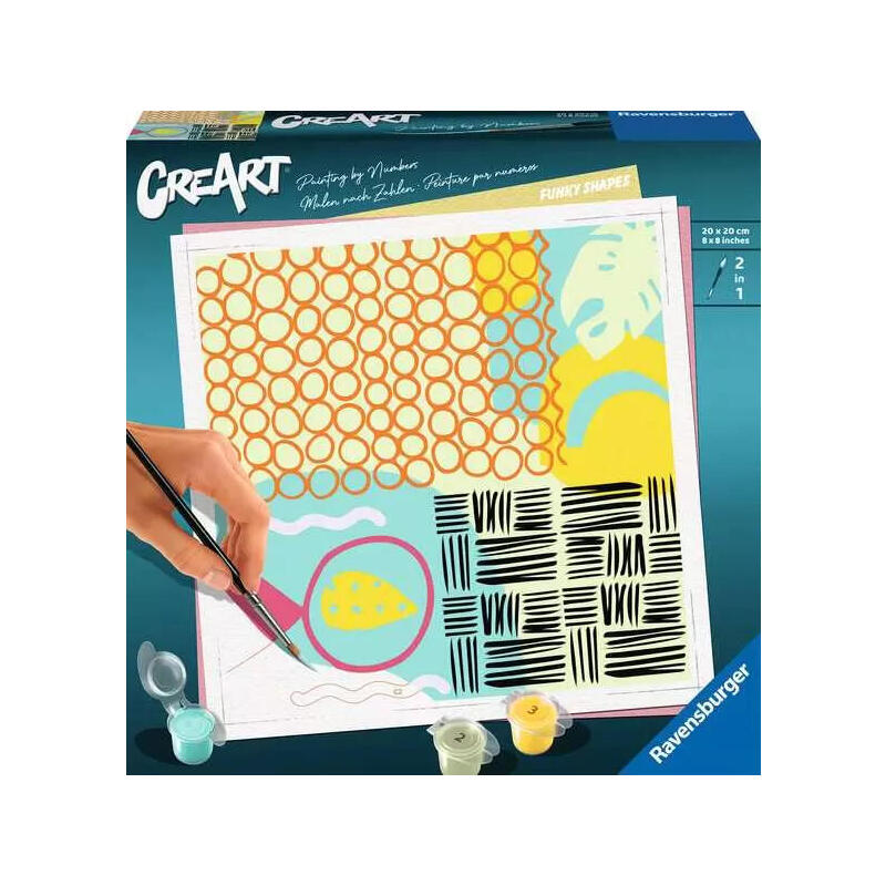 ravensburger-creart-formas-funky-pintura-23639 ravensburger-creart-formas-funky-pintura-23639