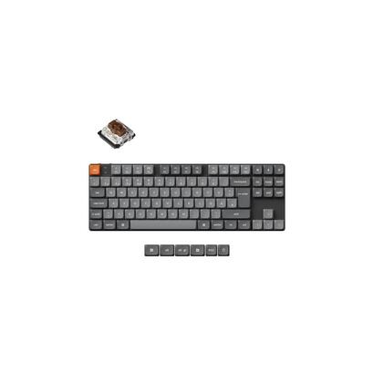 keychron-k1-max-grisorange-de-layout-gateron-low-profile-20-mechanical-brown-hot-swap-aluminiumrahmen-rgb-k1m-h3-de
