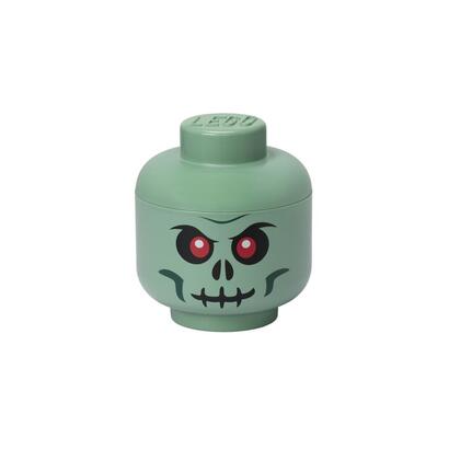 room-copenhagen-lego-storage-head-skeleton-mini-caja-de-almacenamiento-verde-negro-40330805