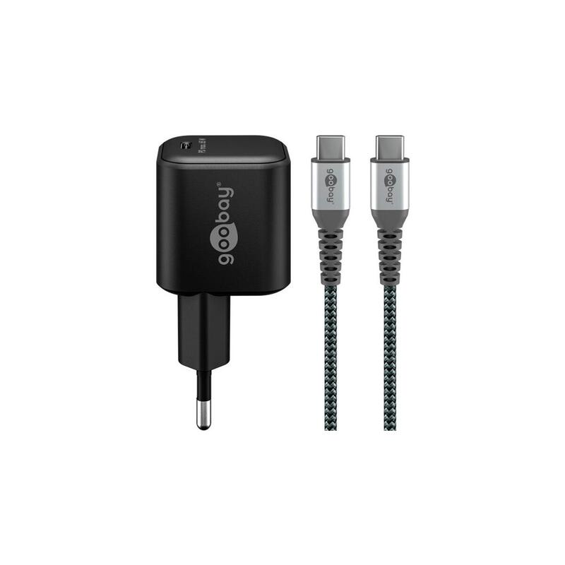 goobay-juego-de-carga-usb-c-pd-65-w-cable-textil-usb-c-cargador-negro-1x-usb-c-pd-gan-cable-de-1-metro-74774