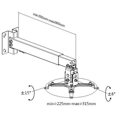 equip-soporte-de-proyector-inclinable-para-techo-o-pared-430-650mm-hasta-20kgs-blanco