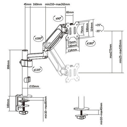 equip-soporte-de-mesa-13-32-9kg-1tft-muelle-de-gas-de-360