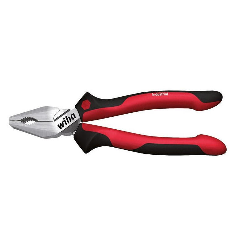 wiha-alicate-universal-industrial-180-mm-alicate-de-corte-negrorojo-con-dynamicjoint-y-optigrip-filo-extra-largo-30826
