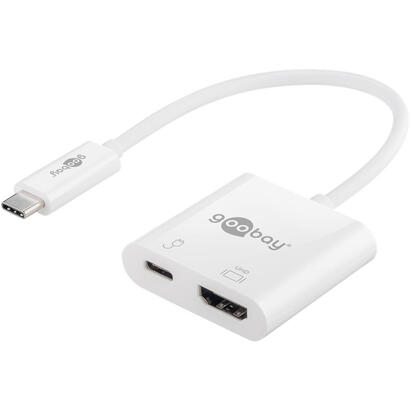 adaptador-usb-goobay-conector-usb-c-conector-usb-c-conector-hdmi-blanco-15-cm-pd-carga-con-hasta-60-vatios-62110