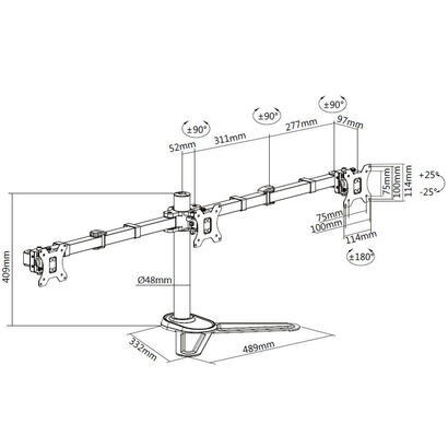 soporte-pantalla-sobremesa-13-27-doble-brazo-soporta-3-monitores-vesa-standard-hasta-8kg