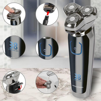 proficare-pc-hr-3023-maquina-de-afeitar-de-rotacion-recortadora-cromo