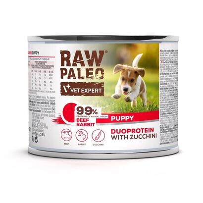 comida-humeda-para-perros-raw-paleo-duoprotein-beef-rabbit-puppy-200g