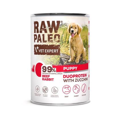 comida-humeda-para-perros-raw-paleo-duoprotein-beef-rabbit-puppy-400g