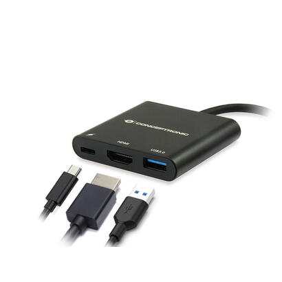 adaptador-conceptronic-usb-tipo-c-macho-a-hdmi-usb-c-usb-30-hembra-negro-donn01b