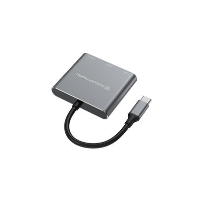 adaptador-usb-c-3en1-conceptronic-donn018-hdmi-usb-a-30-usb-c-pd-100w-a