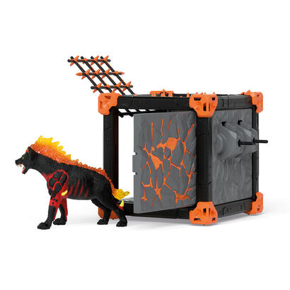 schleich-eldrador-creatures-battlecave-lava-hyena-figura-de-juguete-42674