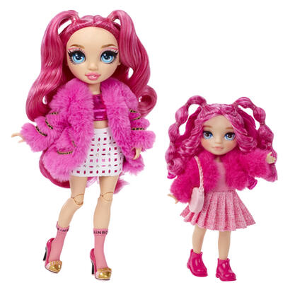 muneca-mga-entertainment-rainbow-high-littles-magenta-rosa-531180-euc