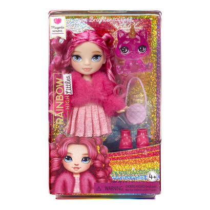 muneca-mga-entertainment-rainbow-high-littles-magenta-rosa-531180-euc