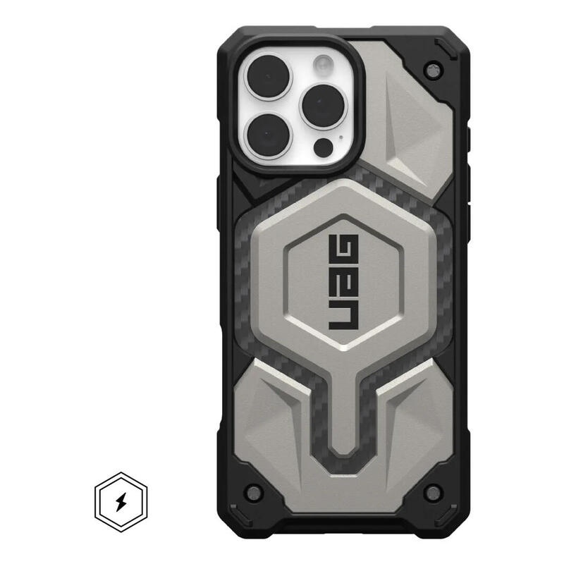 funda-uag-paul-monarch-pro-titanio-apple-iphone-16-pro-max