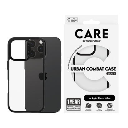 panzerglass-care-flagship-case-urban-combat-frame-iphone-16-pro-transp-negro