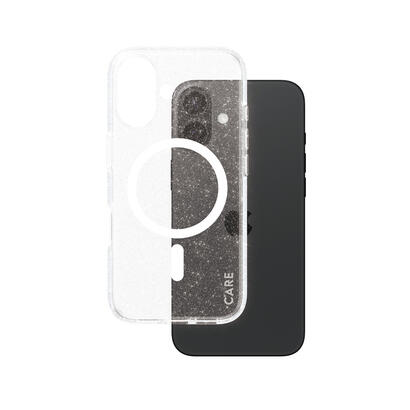 panzerglass-care-by-urban-combat-case-star-lit-w-white-magsafe-iphone-16-funda-para-apple-iphone-16-transparente