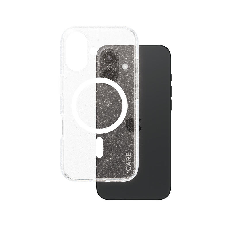 panzerglass-care-by-urban-combat-case-star-lit-w-white-magsafe-iphone-16-funda-para-apple-iphone-16-transparente