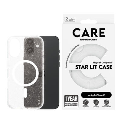 panzerglass-care-by-urban-combat-case-star-lit-w-white-magsafe-iphone-16-funda-para-apple-iphone-16-transparente