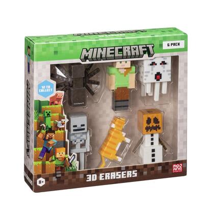 minecraft-3d-erasers-6-pack-deluxe-box-verb