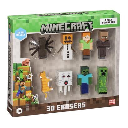 minecraft-3d-erasers-8-pack-deluxe-box-verb