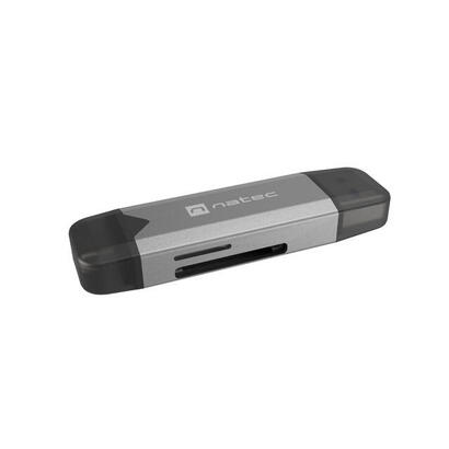 lector-de-tarjetas-natec-scarab-3-usb-31-gen-1-usb-a-usb-c-sdmicro-sd