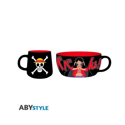 set-taza-bowl-abystyle-one-piece-luffy
