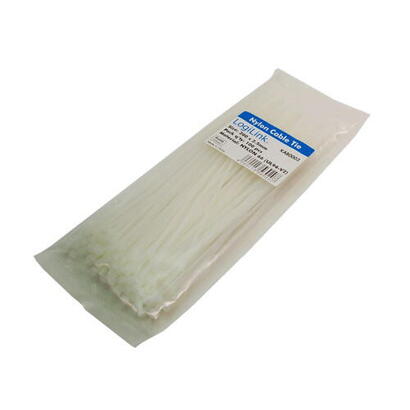 logilink-set-bridas-100-pcs-20cm-blancas