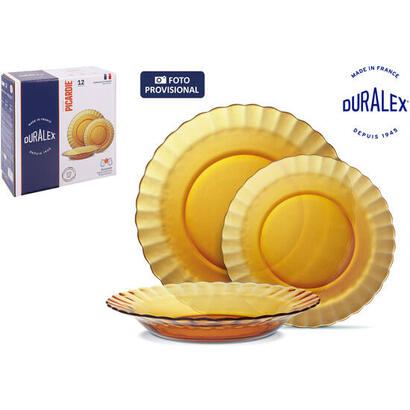 vajilla-ambar-12pc-duralex-picardie