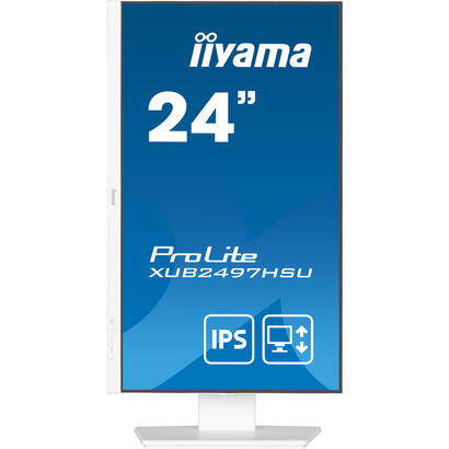 iiyama-xub2497hsu-w2-24-ips-fhd-100hz-adaptive-sync-300cd-m2-1ms-hdmi-dp-2xusb-20-speakers-15cm-height-adj-stand-white