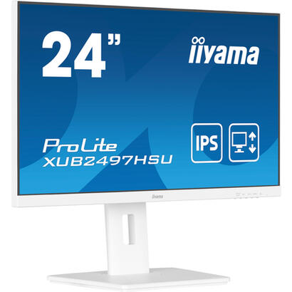iiyama-xub2497hsu-w2-24-ips-fhd-100hz-adaptive-sync-300cd-m2-1ms-hdmi-dp-2xusb-20-speakers-15cm-height-adj-stand-white