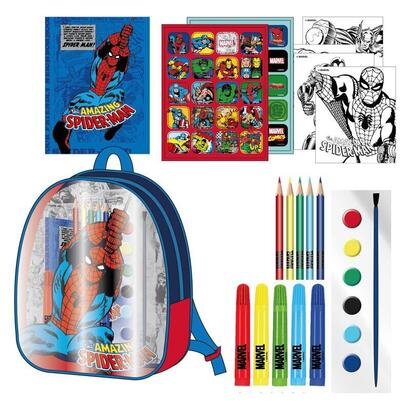 set-papeleria-mochila-vengadores-avengers-marvel