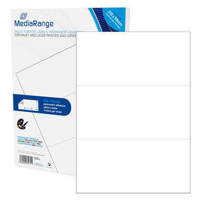mediarange-mrink142-etiqueta-autoadhesiva-permanente-blanco-150-piezas