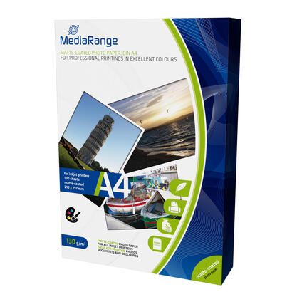 mediarange-mrink101-papel-fotografico-a4-blanco-mate