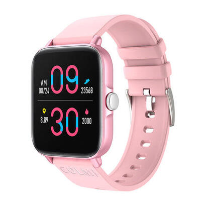 smartwatch-colmi-p28-plus-rosa-con-correa-de-silicona-rosa