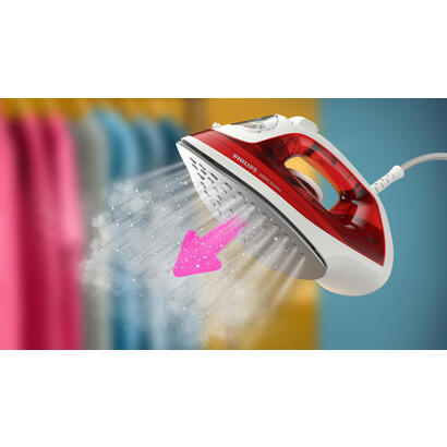 philips-plancha-de-vapor-dst-201040-suela-antiadherente-roja-blanca