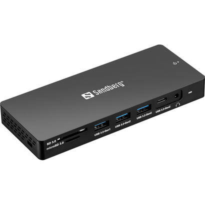 sandberg-136-61-base-para-portatil-y-replicador-de-puertos-alambrico-usb-32-gen-1-31-gen-1-type-c-gris