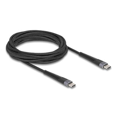 cable-delock-81126-usb-20-usb-type-c-macho-a-macho-con-proteccion-de-flexion-extendida-60-w-3-m