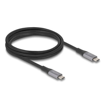 delock-usb-40-gbps-cable-usb-tipo-c-macho-a-macho-pd-31-2-m-gris-metall
