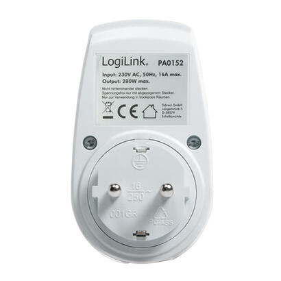 logilink-pa0152-regulador-montable-regulador-de-intensidad-blanco
