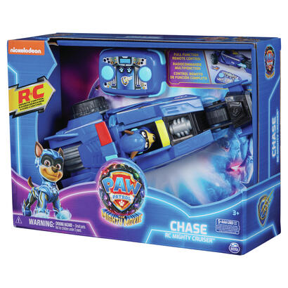 vehiculo-radio-control-chase-mighty-movie-patrulla-canina-paw-patrol