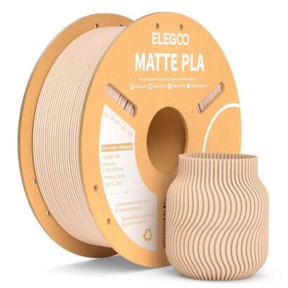 elegoo-pla-matte-beige-mate-para-impresoras-3d-fdm-filamento-175mm-bobina-de-1kg