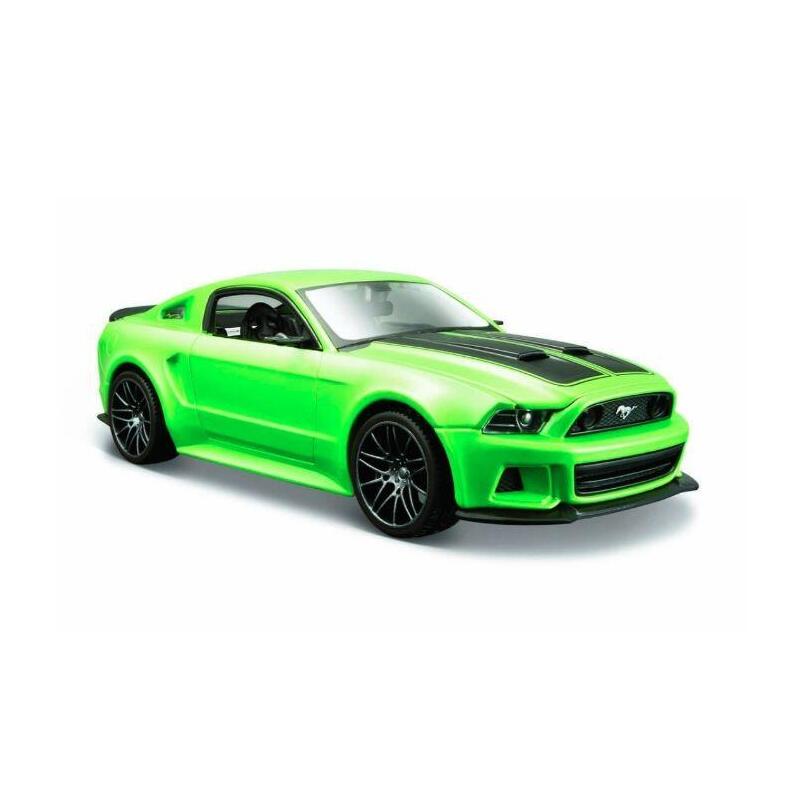 model-kompozytowy-ford-mustang-street-racer-zielony-124