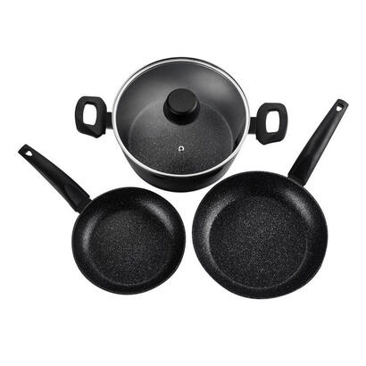 set-2-sartenes-1-olla-vivant-negra-aluminio-3004-fagor