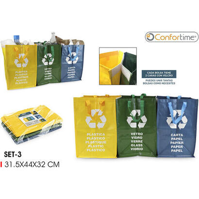 set-3-bolsas-rafia-reciclaje-surt-confortime