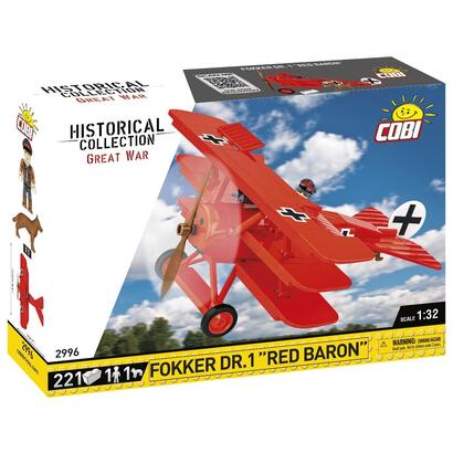 cobi-fokker-dr1-red-baron-juguete-de-construccion-cobi-2996