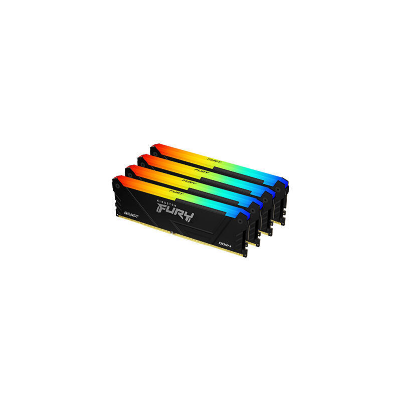 memoria-kingston-fury-128-gb-ddr4-3600-4x-32-gb-negro-kf436c18bb2ak4128-beast-rgb-intel-xmp-kf436c18bb2ak4128